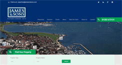 Desktop Screenshot of jamesandsons.co.uk