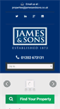 Mobile Screenshot of jamesandsons.co.uk